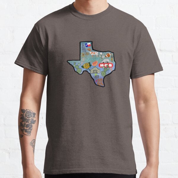 Texas Pride Sticker Classic T-Shirt