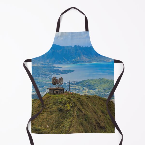 Item preview, Aerial view of Haiku Stairs, in Honolulu Hawaii  designed and sold by SvetlanaSF.