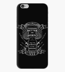 Better in Black iPhone Case
