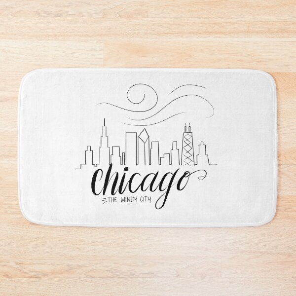 Item preview, Chicago Windy City Skyline designed and sold by Nia Imran.