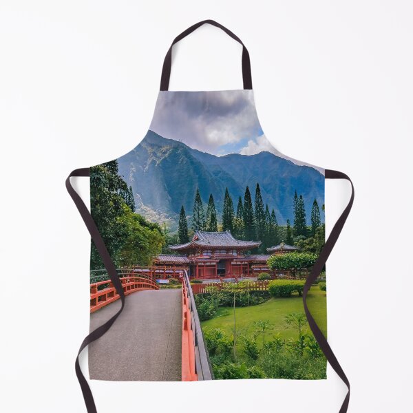 Item preview, Byodo-in Buddhist Temple in the Valley of the Temples in Oahu, Hawaii, USA designed and sold by SvetlanaSF.