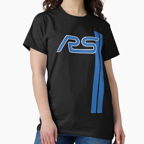 Item preview, Ford Focus Rs Nitrous Blue Racing Stripes  designed and sold by cowtownCOWBOY.