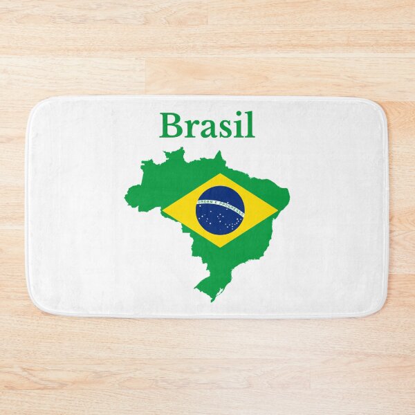 Item preview, Brazil Map Flag, Brazilian designed and sold by marosharaf.