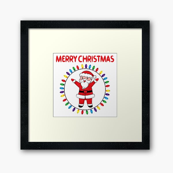 Item preview, Cute Cartoon Santa Merry Christmas Holiday Xmas designed and sold by MisPuHoney.