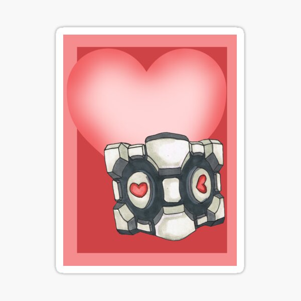 Item preview, companion cube designed and sold by Kyo-katt.