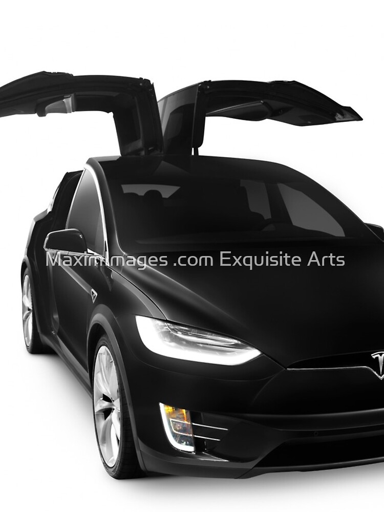 black 2017 tesla model x luxury suv electric car falcon