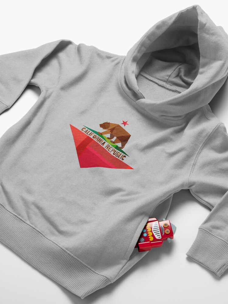Alternate view of California Toddler Pullover Hoodie
