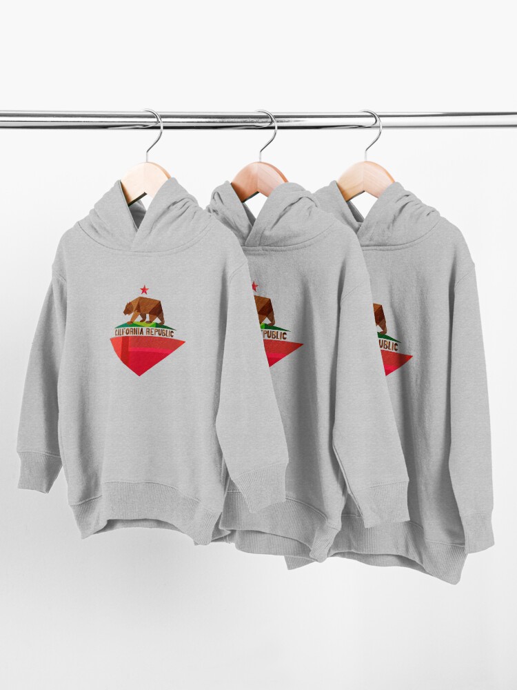 Alternate view of California Toddler Pullover Hoodie