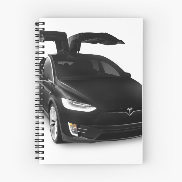 Item preview, Black 2017 Tesla Model X luxury SUV electric car falcon doors art photo print designed and sold by MaximImages .com Exquisite Arts.
