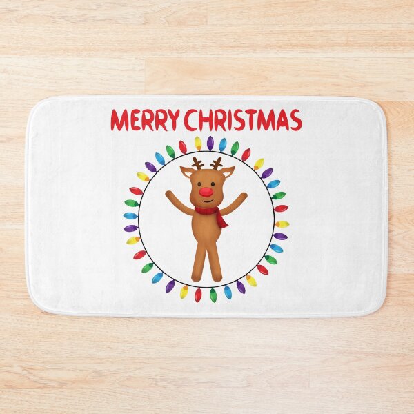 Item preview, Cute Cartoon Reindeer Merry Christmas Holiday Xmas designed and sold by MisPuHoney.