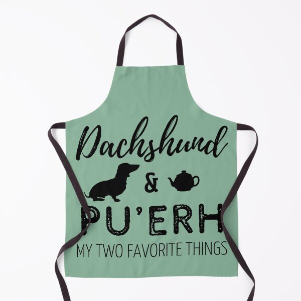 Item preview, Dachshund & Pu'erh Print designed and sold by TheDachshund.