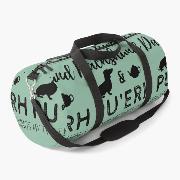 Item preview, Dachshund & Pu'erh Print designed and sold by TheDachshund.