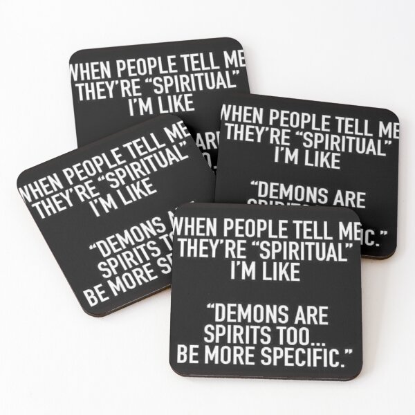 Item preview, Dark humor demons designed and sold by Yesenia Ortiz.