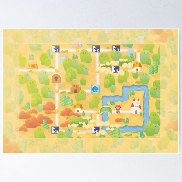 Item preview, World 1 (Only 50 prints!) designed and sold by orioto.