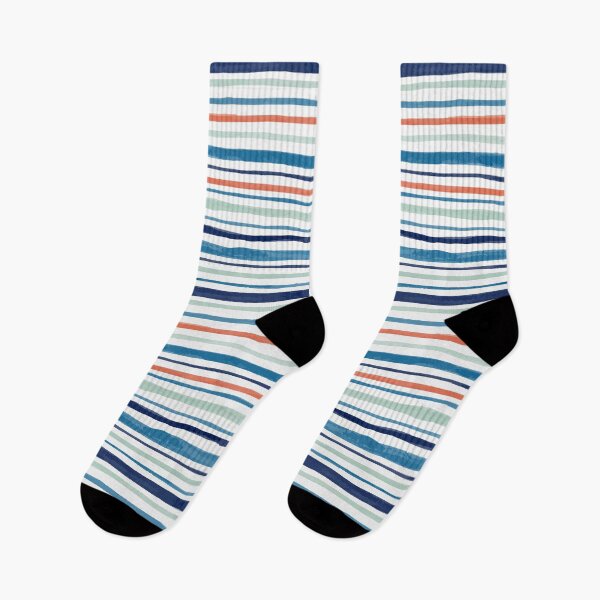 Item preview, Painted watercolor stripes designed and sold by della95.