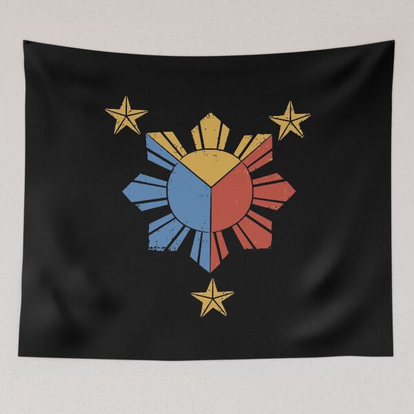 Item preview, 3 Stars, 1 Sun Vintage Philippine Flag designed and sold by ecdato.