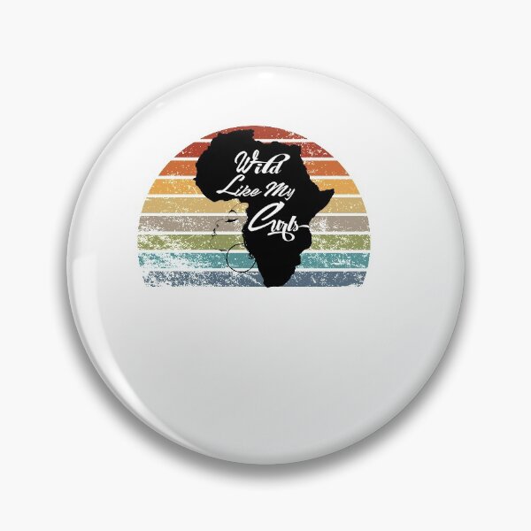 Item preview, Wild Like My Curls Curly Haired Retro designed and sold by Mytoonsquad.