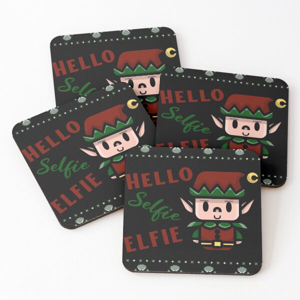 Item preview, Hello Selfie Elfie designed and sold by AndPeace702.