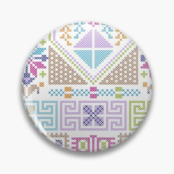 Item preview, Ramallah Tatreez - Digital Palestinian Embroidery designed and sold by daniellemjabbor.