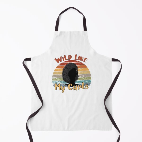 Item preview, Wild Like My Curls Curly Haired Retro designed and sold by Mytoonsquad.