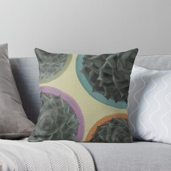 Item preview, Many succulents in coloured pots designed and sold by ArtCDesigns.