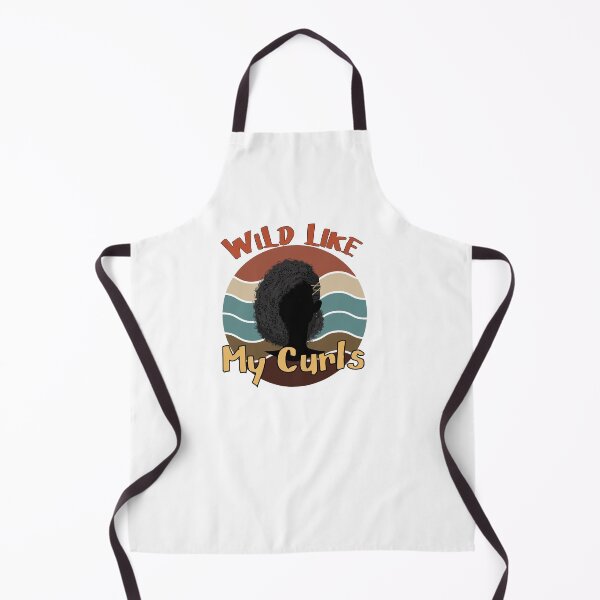 Item preview, Wild Like My Curls Curly Haired Retro designed and sold by Mytoonsquad.