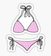 Pegatina Dibujo de Bikini