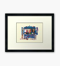 The Who-drobe Framed Print
