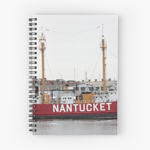 Item preview, Buque faro Nantucket LV-112 designed and sold by Autumn Seas Photography.