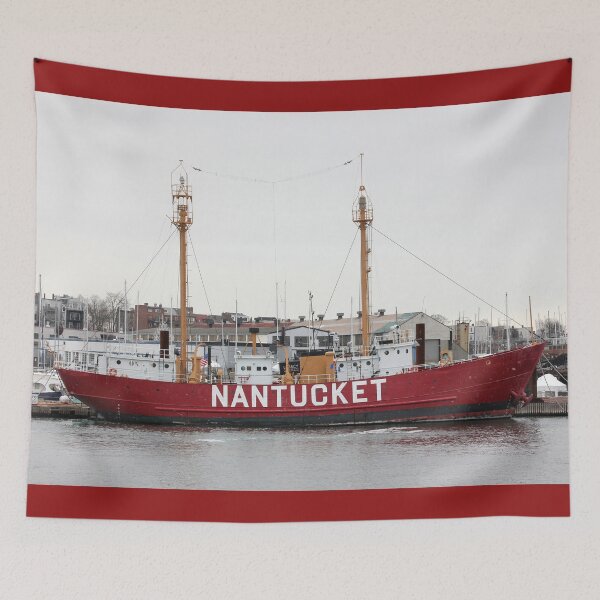 Item preview, Nantucket Lightship LV-112 designed and sold by Autumn Seas Photography.