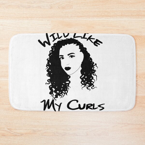 Item preview, Wild Like My Curls Curly Haired Funny designed and sold by Mytoonsquad.