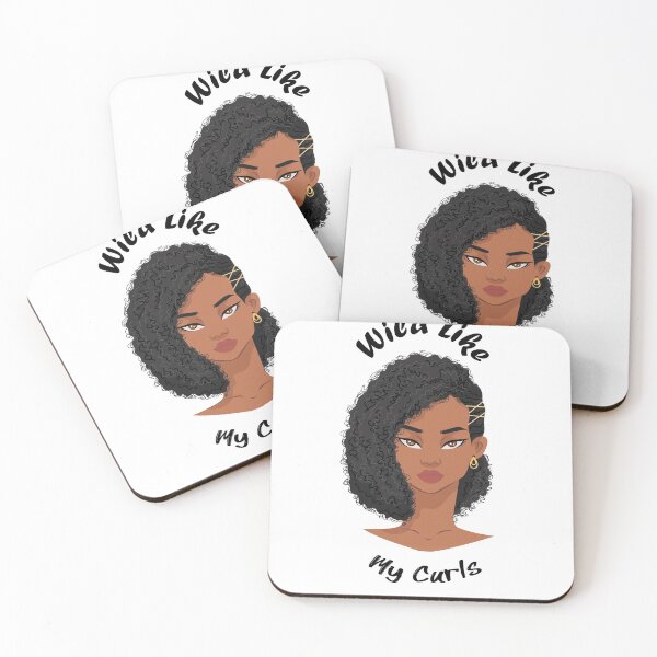 Item preview, Salvaje como mis rizos pelo rizado divertido designed and sold by Mytoonsquad.
