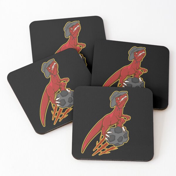 Item preview, Red Cowboy Rex Riding Meteor- Upper Left Shoulder designed and sold by Skull-Island.
