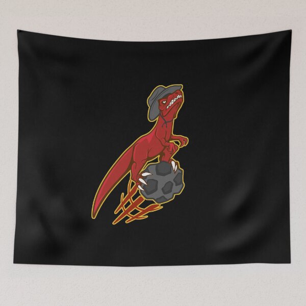 Item preview, Red Cowboy Rex Riding Meteor- Upper Left Shoulder designed and sold by Skull-Island.