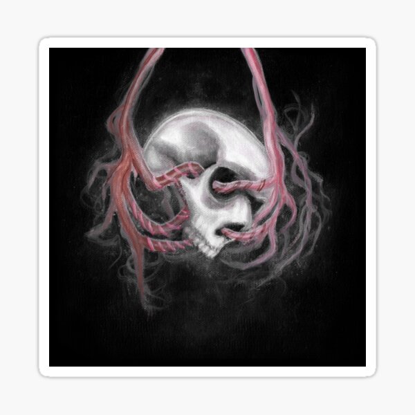 Skull Impression I Sticker