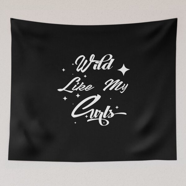 Item preview, Wild Like My Curls Curly Haired Funny designed and sold by Mytoonsquad.