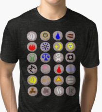 Runes --- Runescape Tri-blend T-Shirt