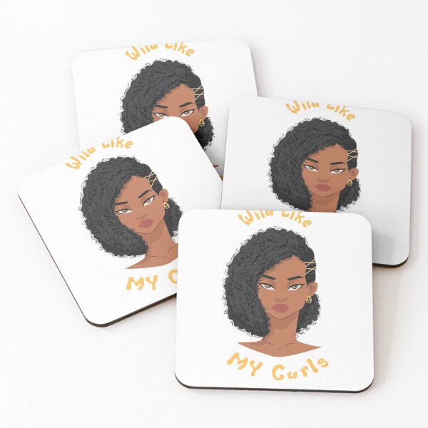 Item preview, Salvaje como mis rizos pelo rizado divertido designed and sold by Mytoonsquad.