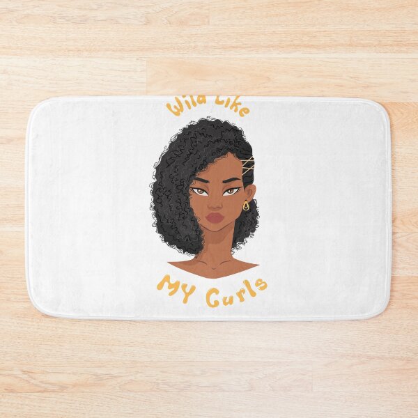 Item preview, Wild Like My Curls Curly Haired Funny designed and sold by Mytoonsquad.