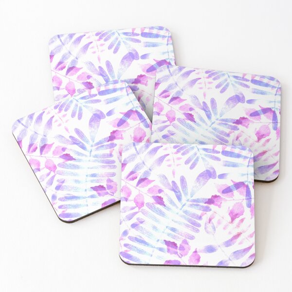 Item preview, Simple purple jungle scene designed and sold by ArtCDesigns.