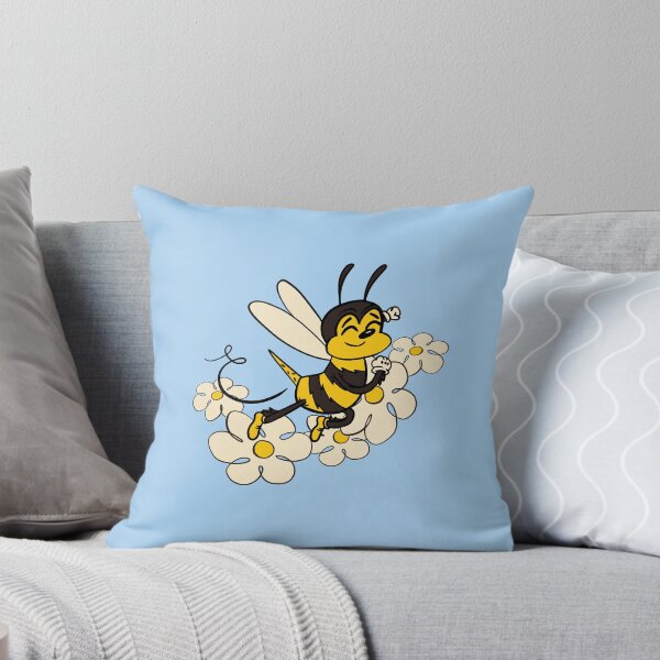 Item preview, Cute bee with flowers designed and sold by DerSenat.