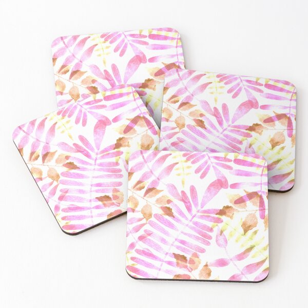 Item preview, Simple pink jungle scene designed and sold by ArtCDesigns.