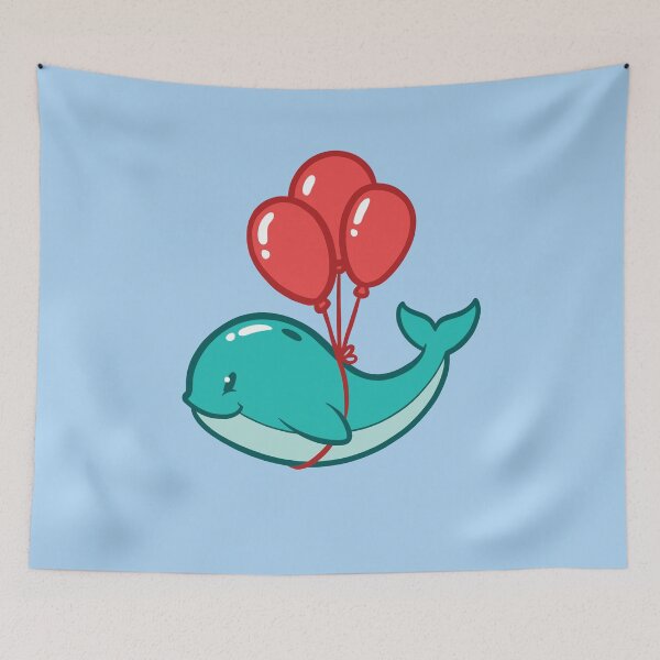 Item preview, Flying whale balloon designed and sold by DerSenat.