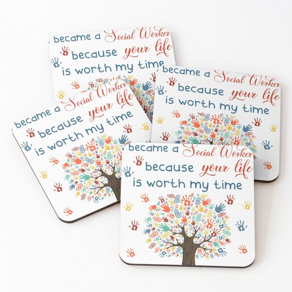 Item preview, I BECAME A SOCIAL WORKER designed and sold by LQTDesigns.
