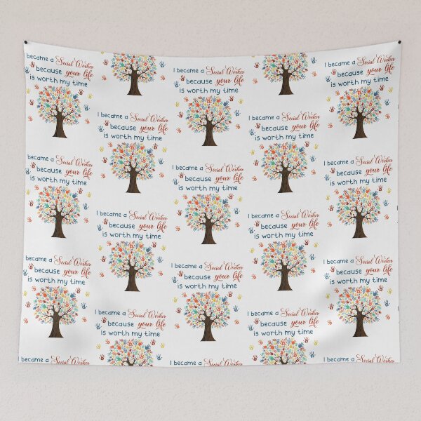 Item preview, I BECAME A SOCIAL WORKER designed and sold by LQTDesigns.