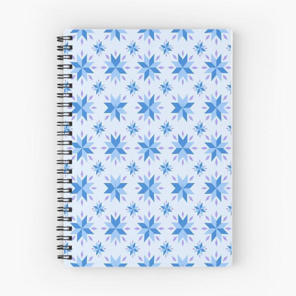 Item preview, Blue geometric star pattern designed and sold by DK-PODsolutions.