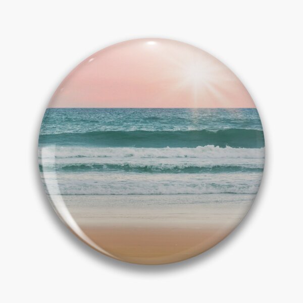 Item preview, Calm Ocean Sandy Beach sunset designed and sold by tamal778.