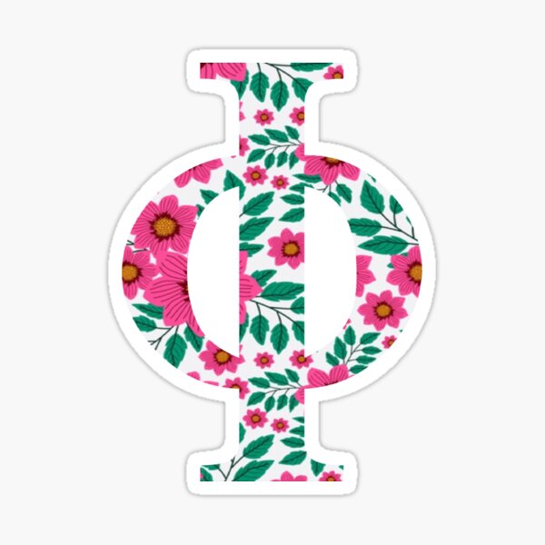 Aperçu de l'œuvre Phi floral rose créée et vendue par artbysydsyd.