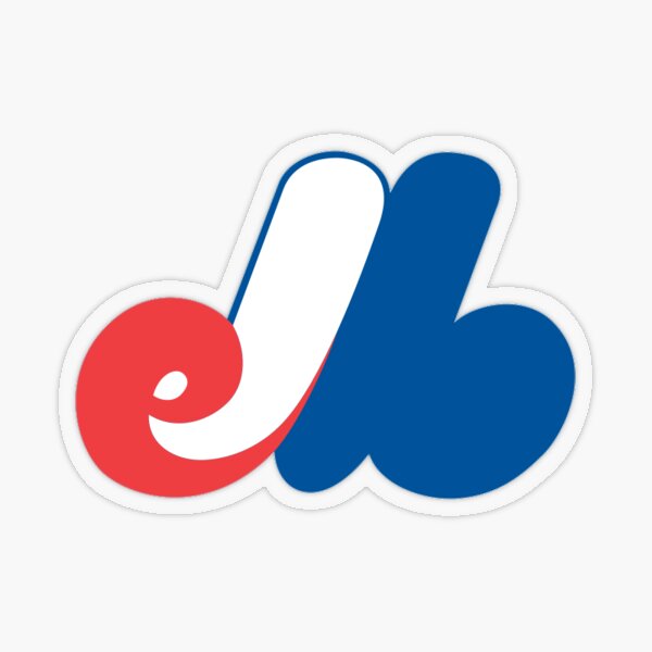 Item preview, Montreal Expos Minimal Logo Sticker designed and sold by sport-stickers.