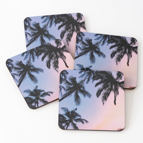 Item preview, Sunset sky palm trees designed and sold by tamal778.